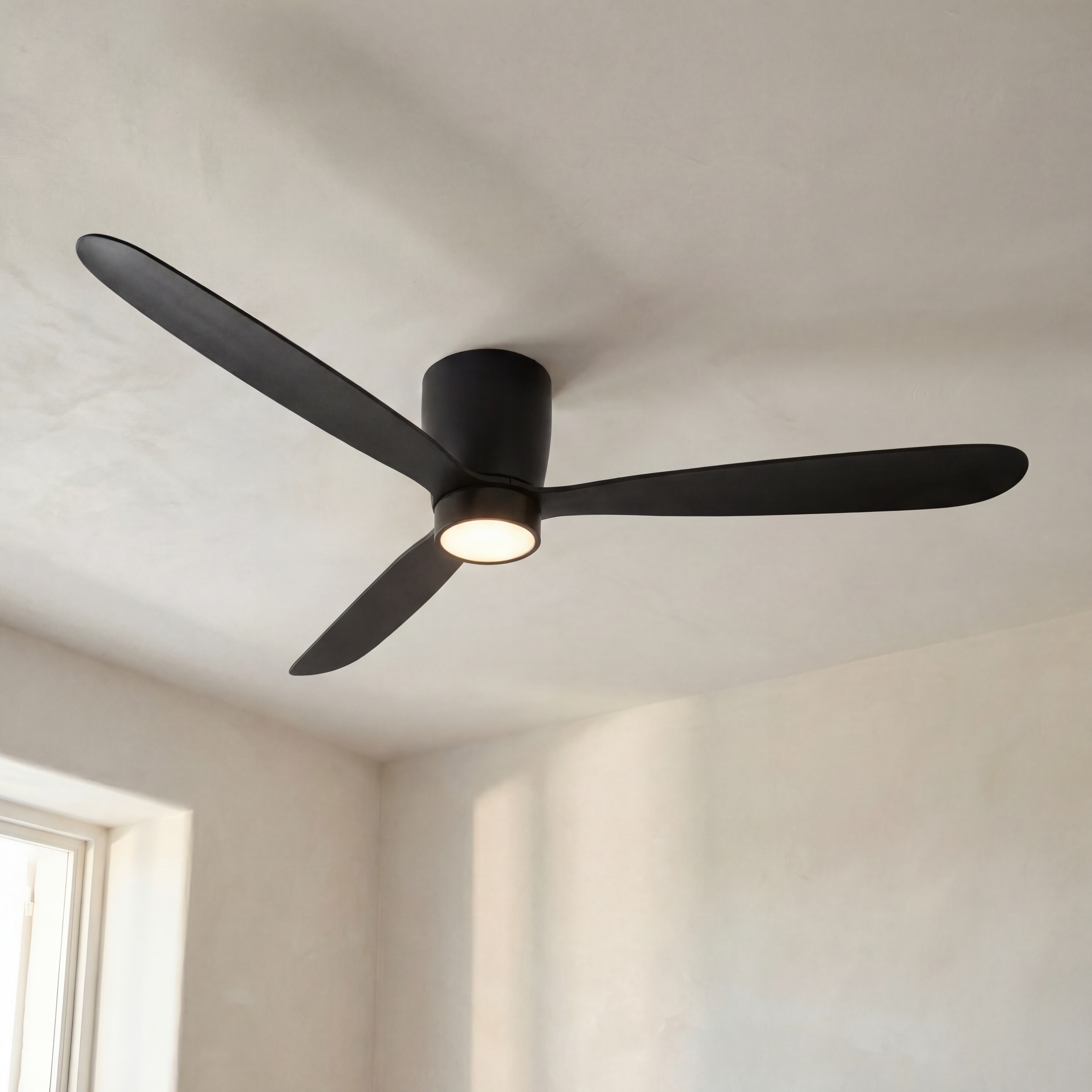 Sirocco Ventilateur de Plafond 132 cm (10-25 m²) – 3 Pales en ABS