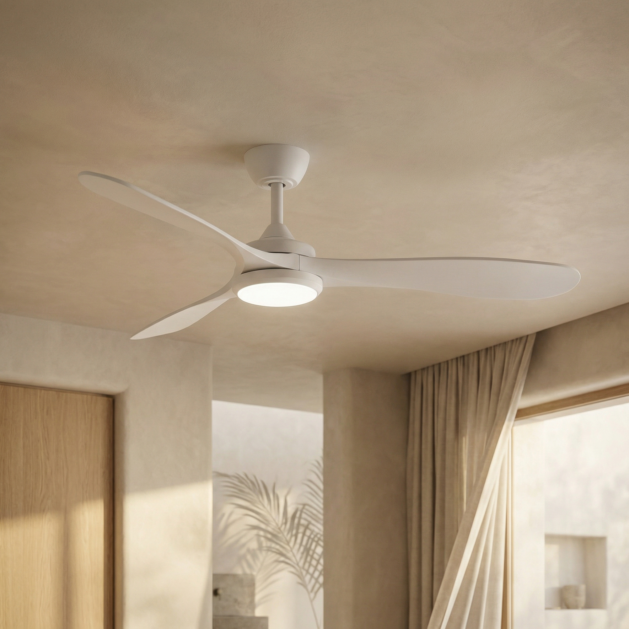Boreal Ventilateur de plafond 132 cm (10–25 m²) – 3 pales en ABS
