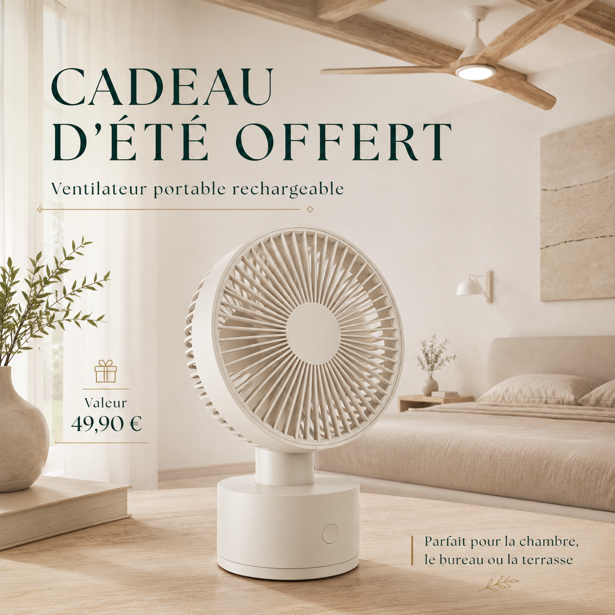 Brise Nomade Ventilateur portable