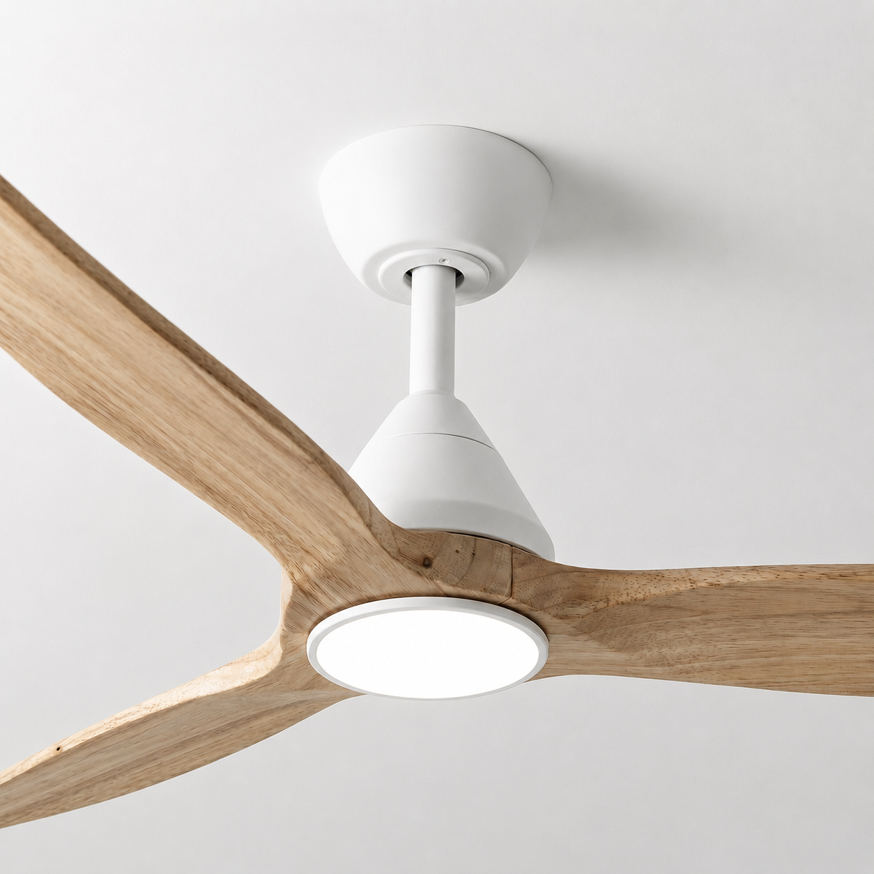 Dolomiti Ventilateur de Plafond en Bois (132 cm / 112 cm)