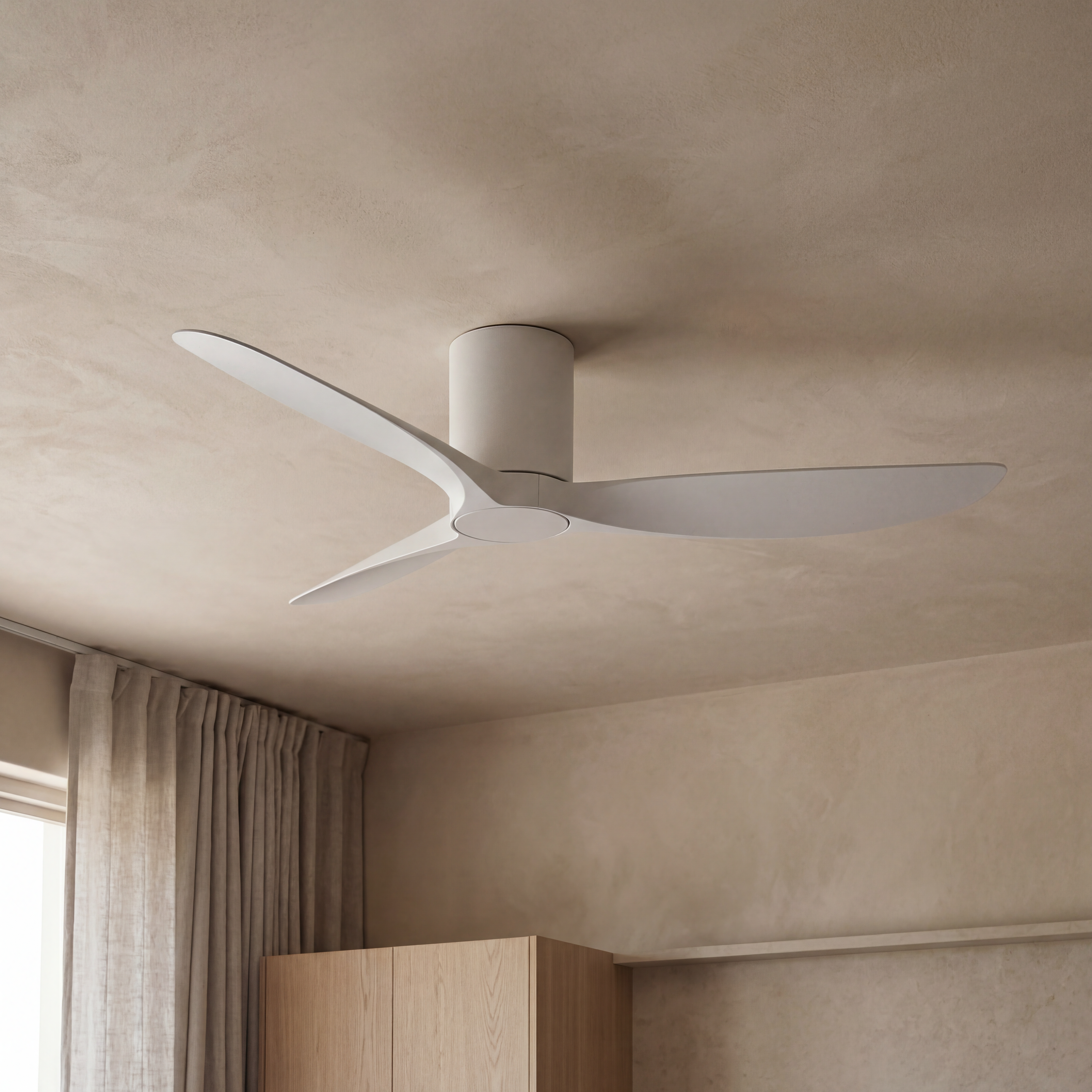 Golfet Ventilateur de Plafond 132 cm (10–20 m²) – 3 Pales en ABS