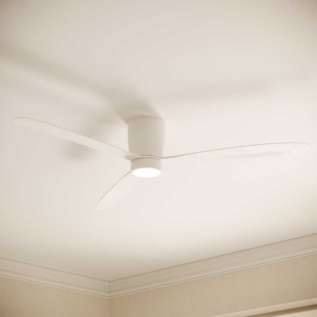 Sirocco Ventilateur de Plafond 132 cm (10-25 m²) – 3 Pales en ABS
