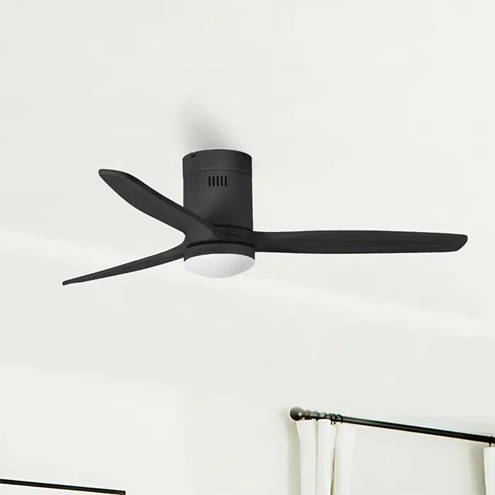 Binibeca Ventilateur de Plafond 132 cm 3 Pales en ABS